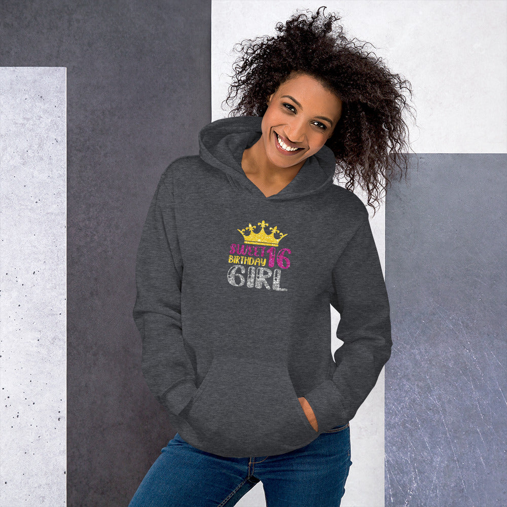 Sweet 16 Birthday Girl - Hoodie