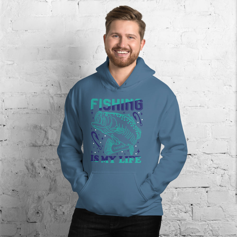 Fishing Is My Life - Hoodie