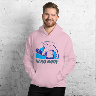 Hard Body (blue) - Hoodie