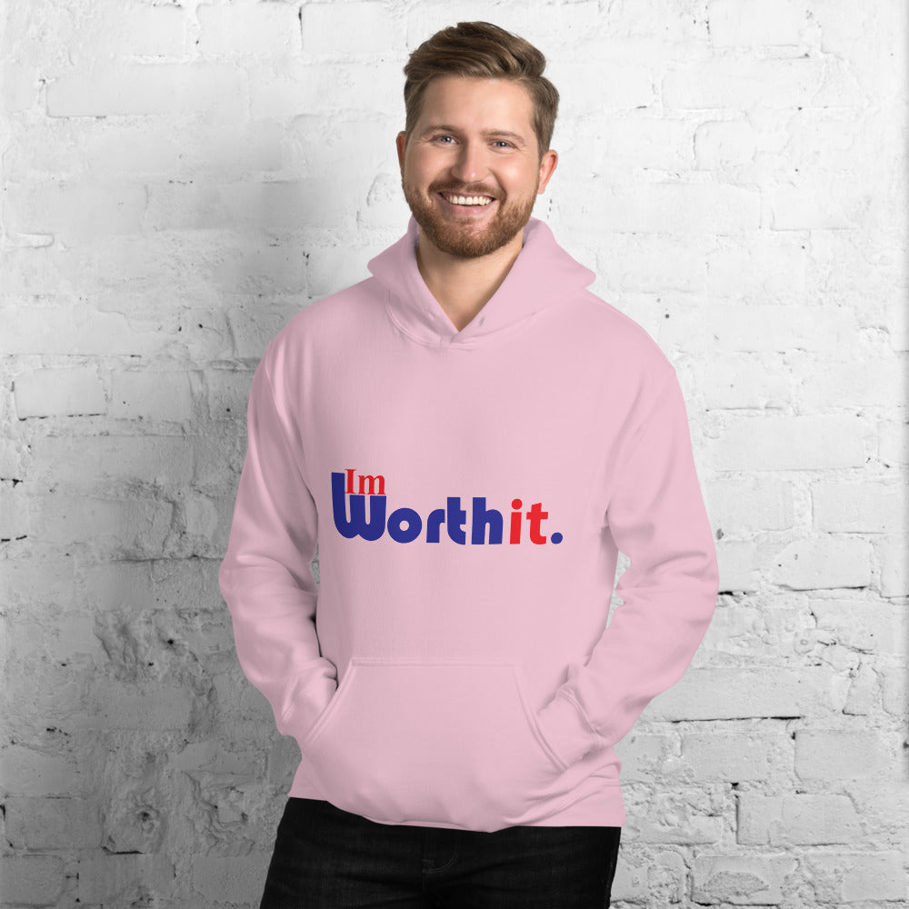 I'm Worth It. (blue) - Hoodie