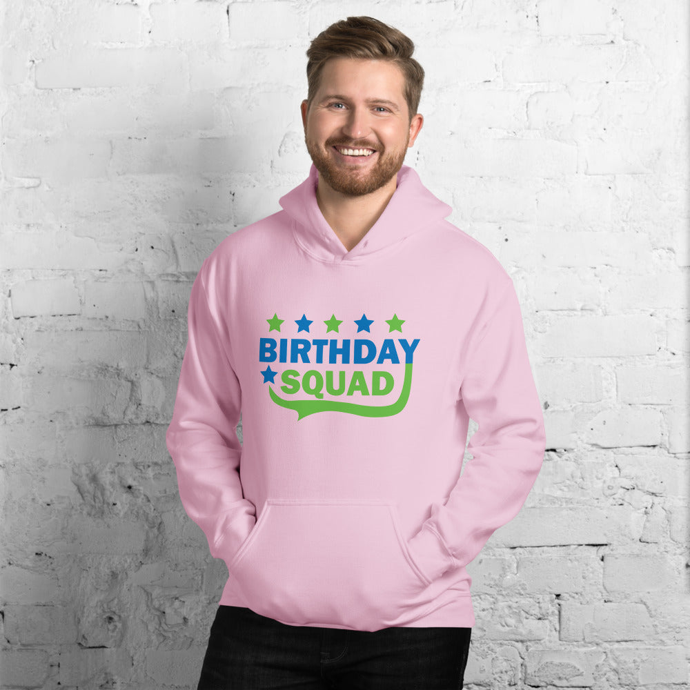 Birthday Squad (blue) - Hoodie