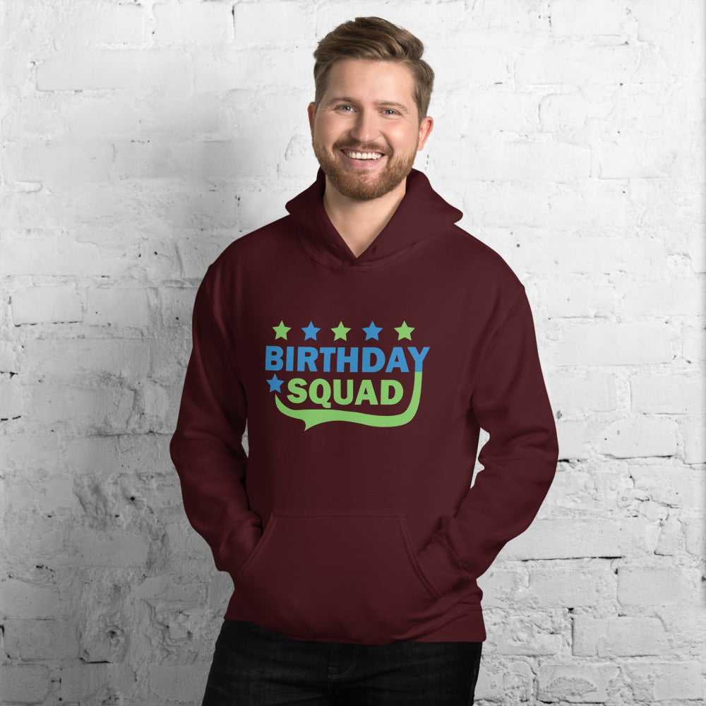 Birthday Squad (blue) - Hoodie