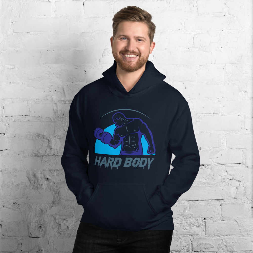 Hard Body (blue) - Hoodie