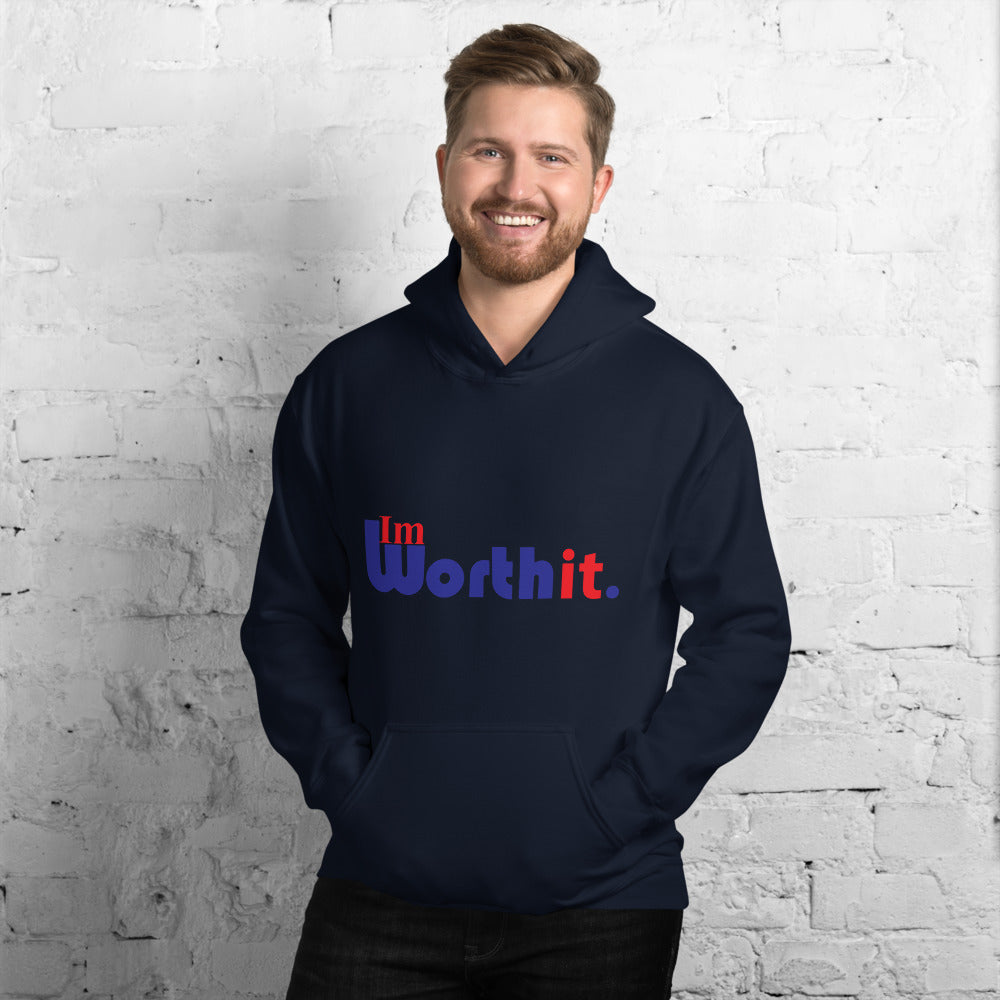 I'm Worth It. (blue) - Hoodie