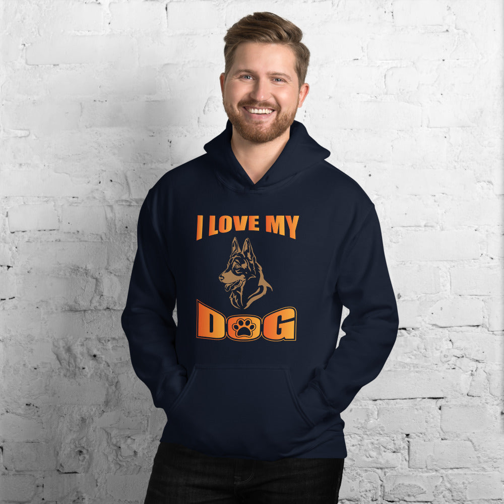 I Love My Dog - Hoodie