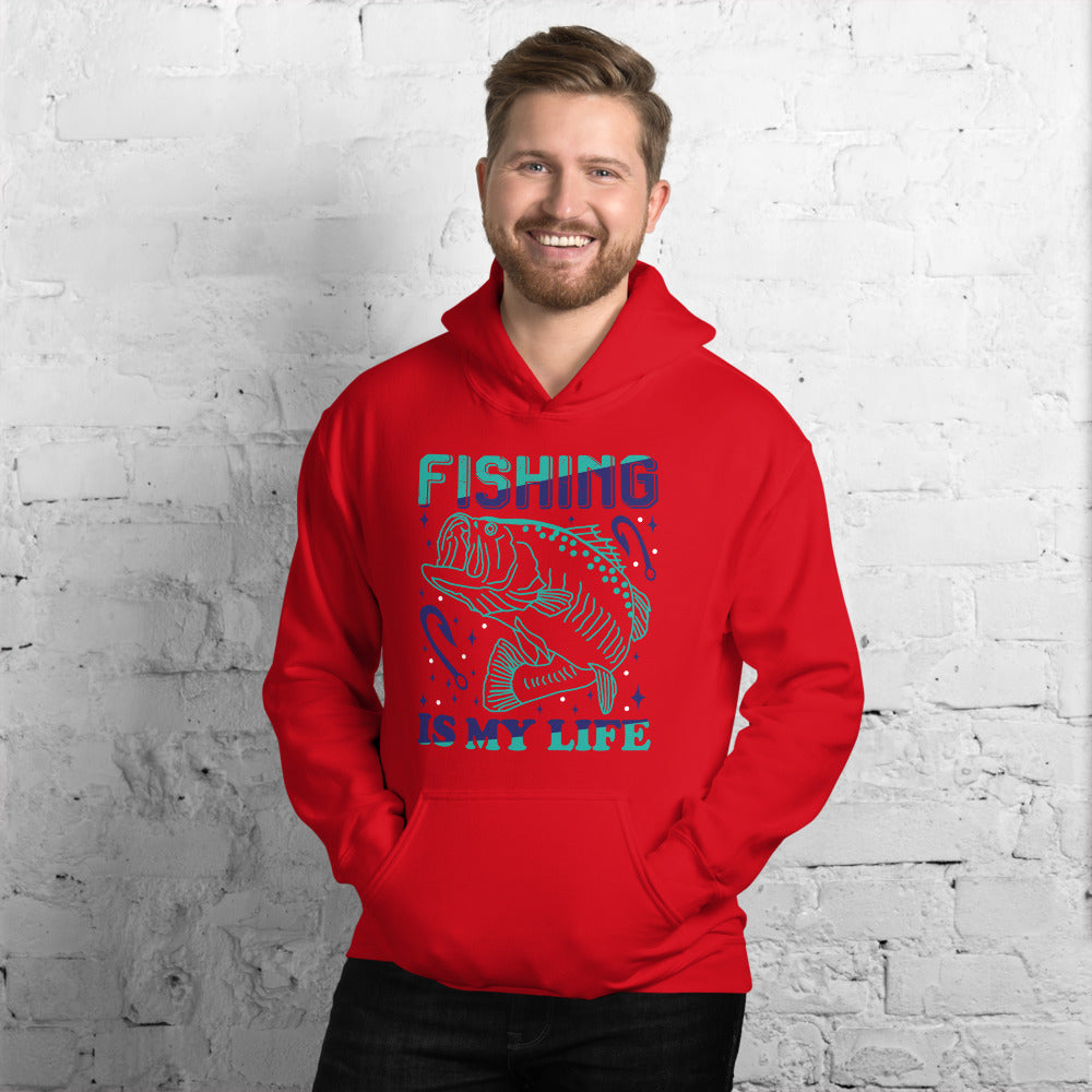 Fishing Is My Life - Hoodie