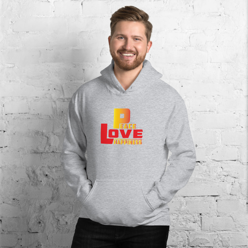 Peace Love Happiness - Men - Happy Fashion Time Store