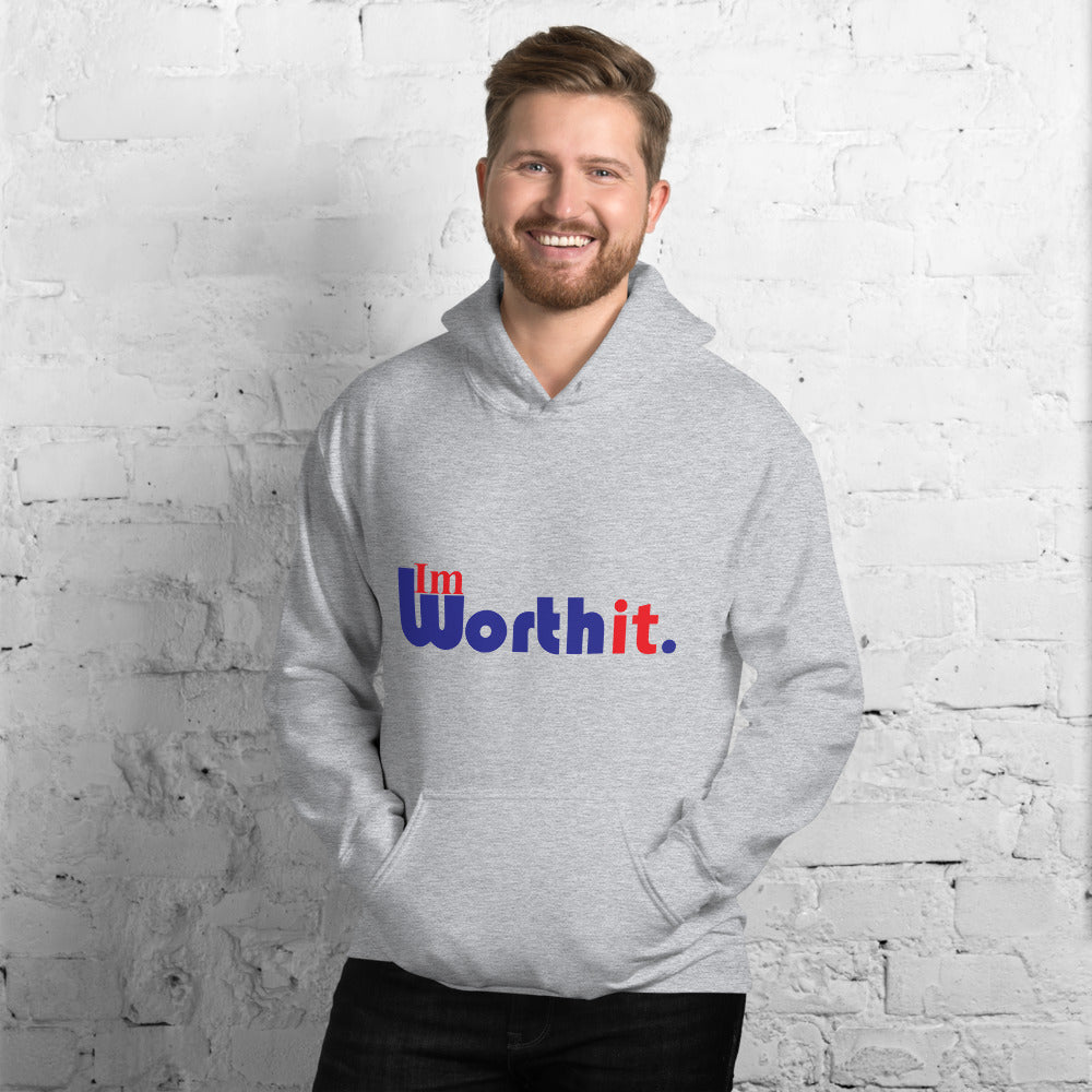 I'm Worth It. (blue) - Hoodie