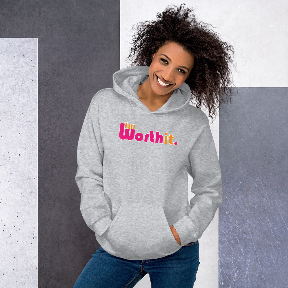 I'm Worth It. (pink) - Hoodie