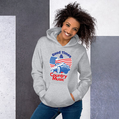 Good Times & Country Music - Hoodie