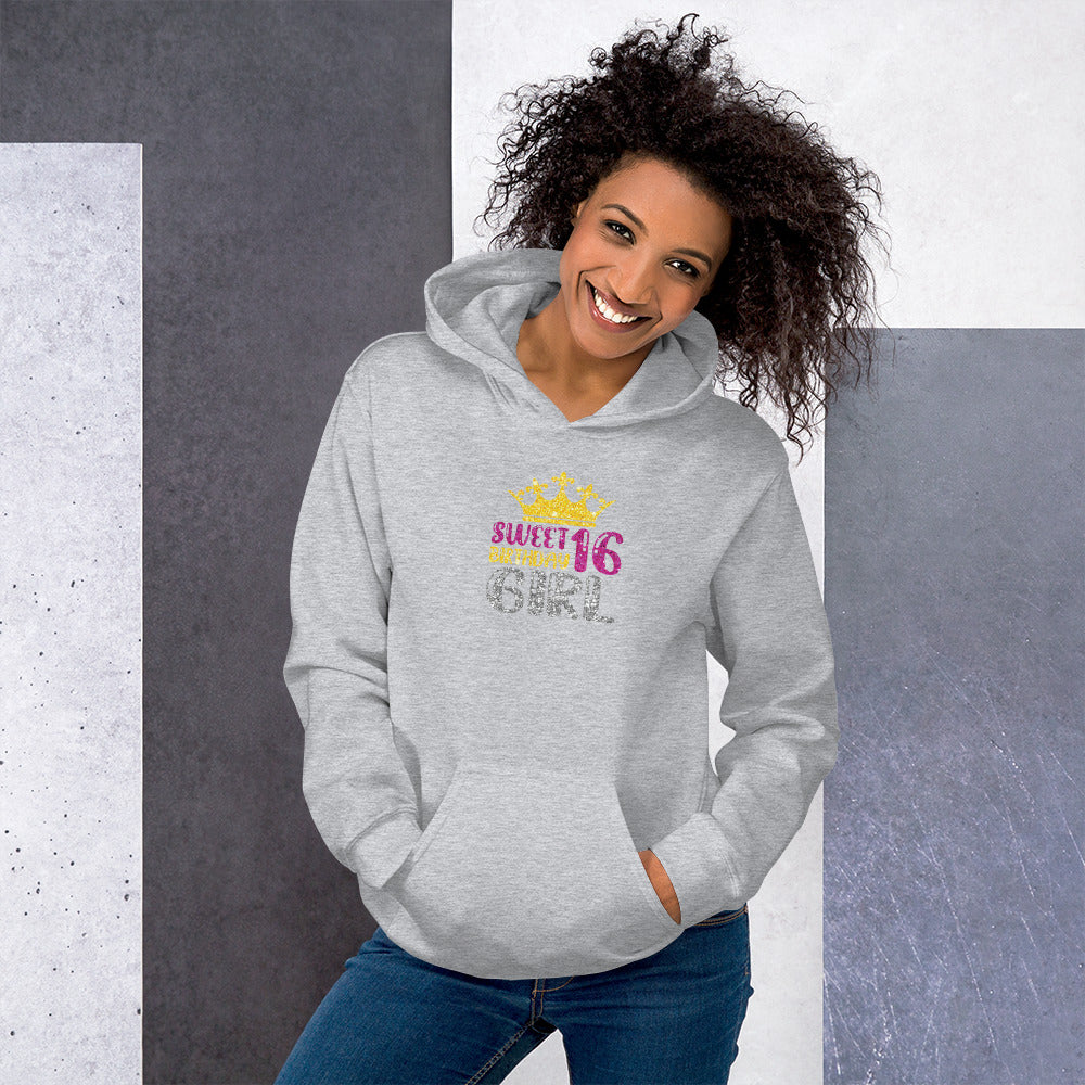 Sweet 16 Birthday Girl - Hoodie