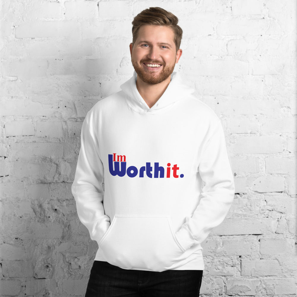 I'm Worth It. (blue) - Hoodie