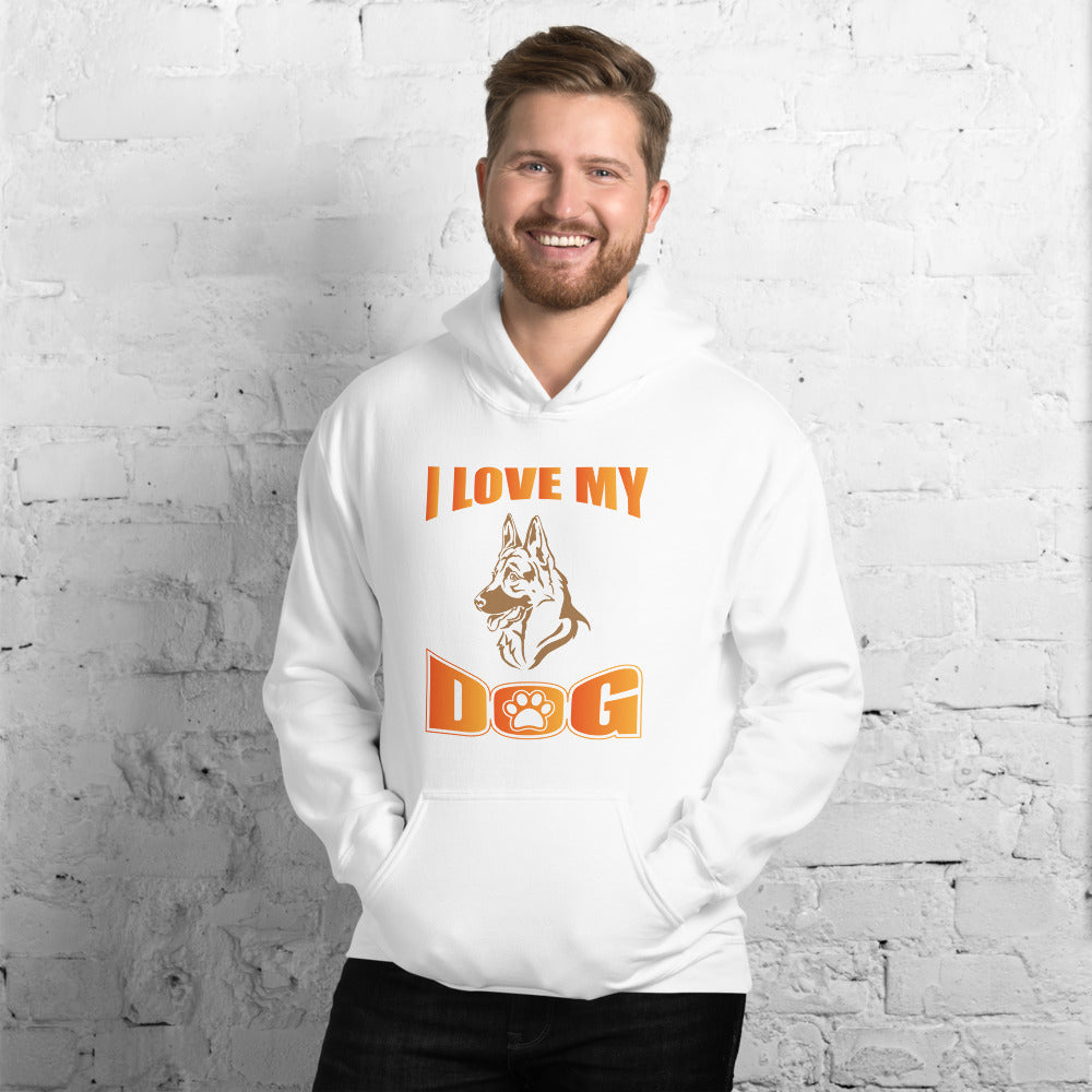 I Love My Dog - Hoodie