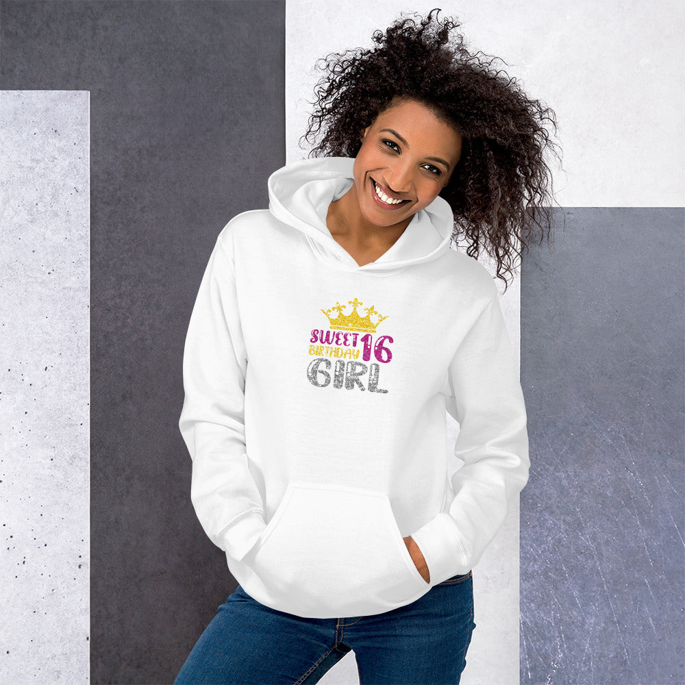 Sweet 16 Birthday Girl - Hoodie