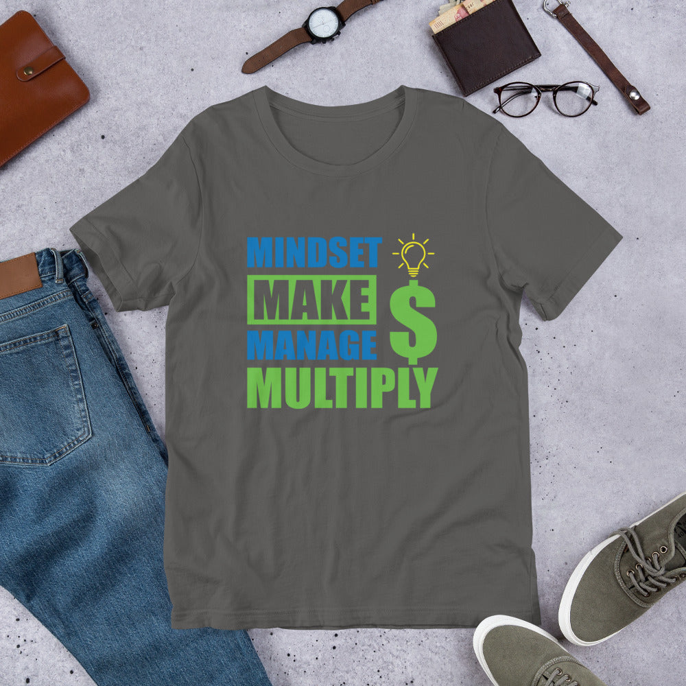 Mindset Make Manage Multiply ($) - T-Shirt