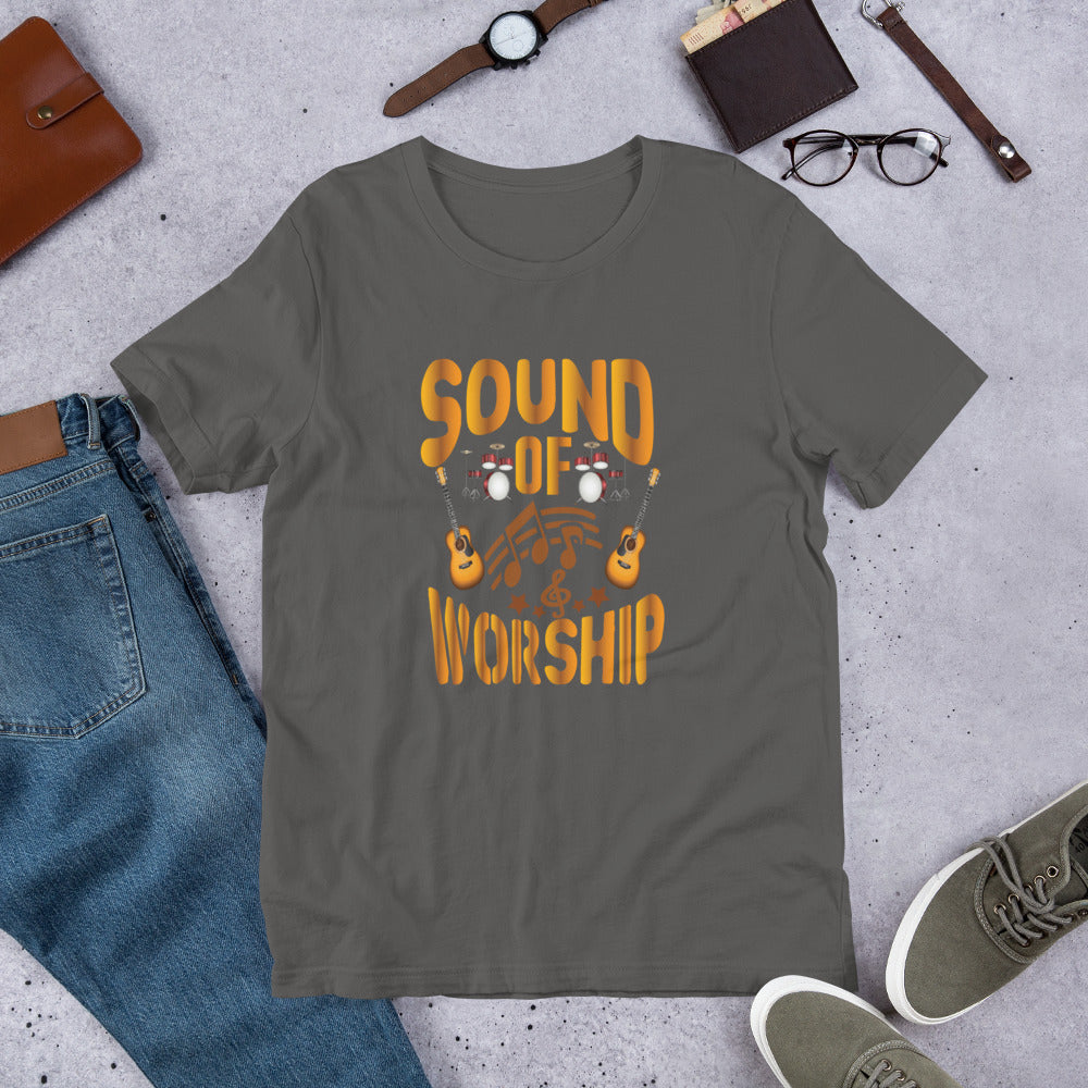 Sound Of Worship (gold) - T-Shirt