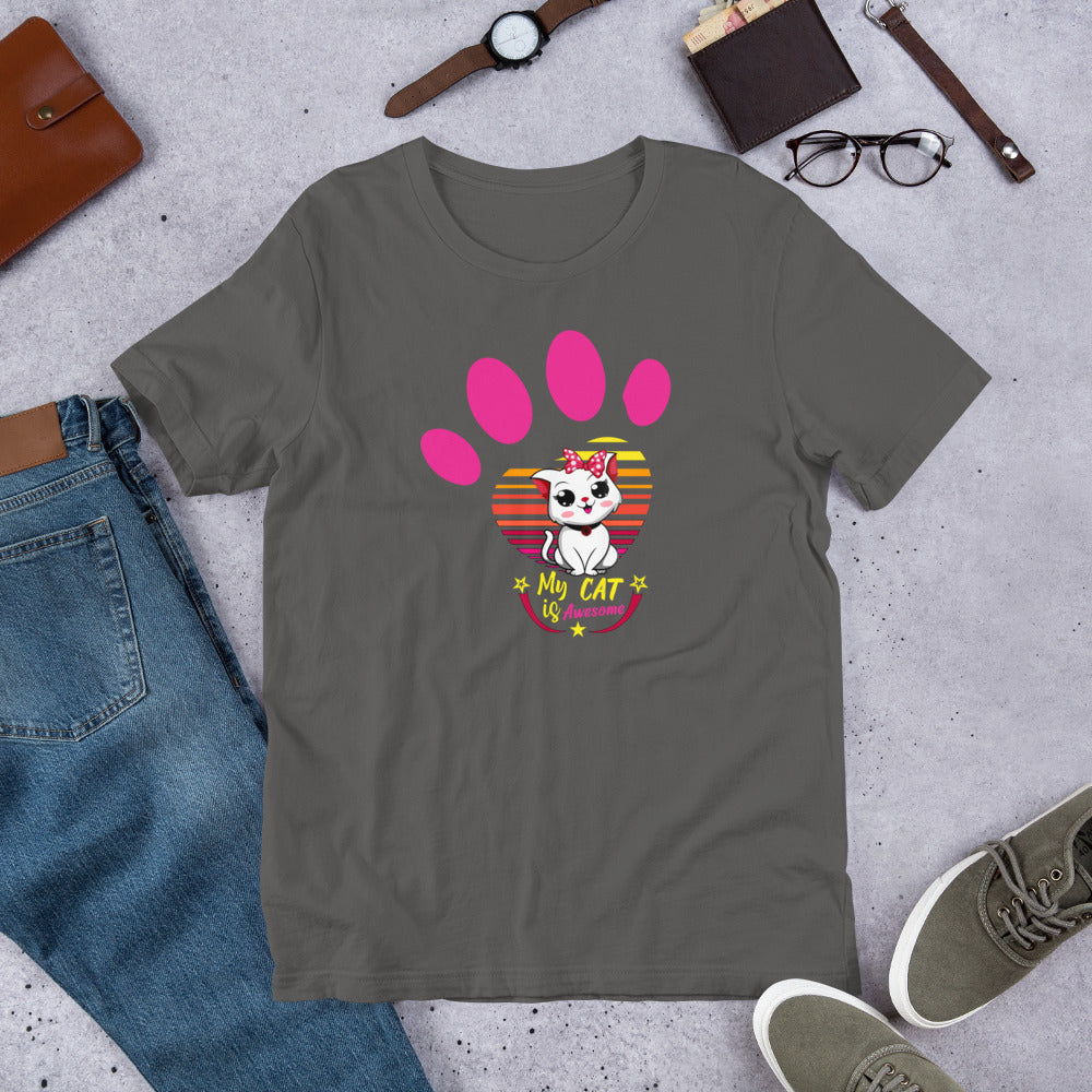 My Cat Is Awesome - T-Shirt