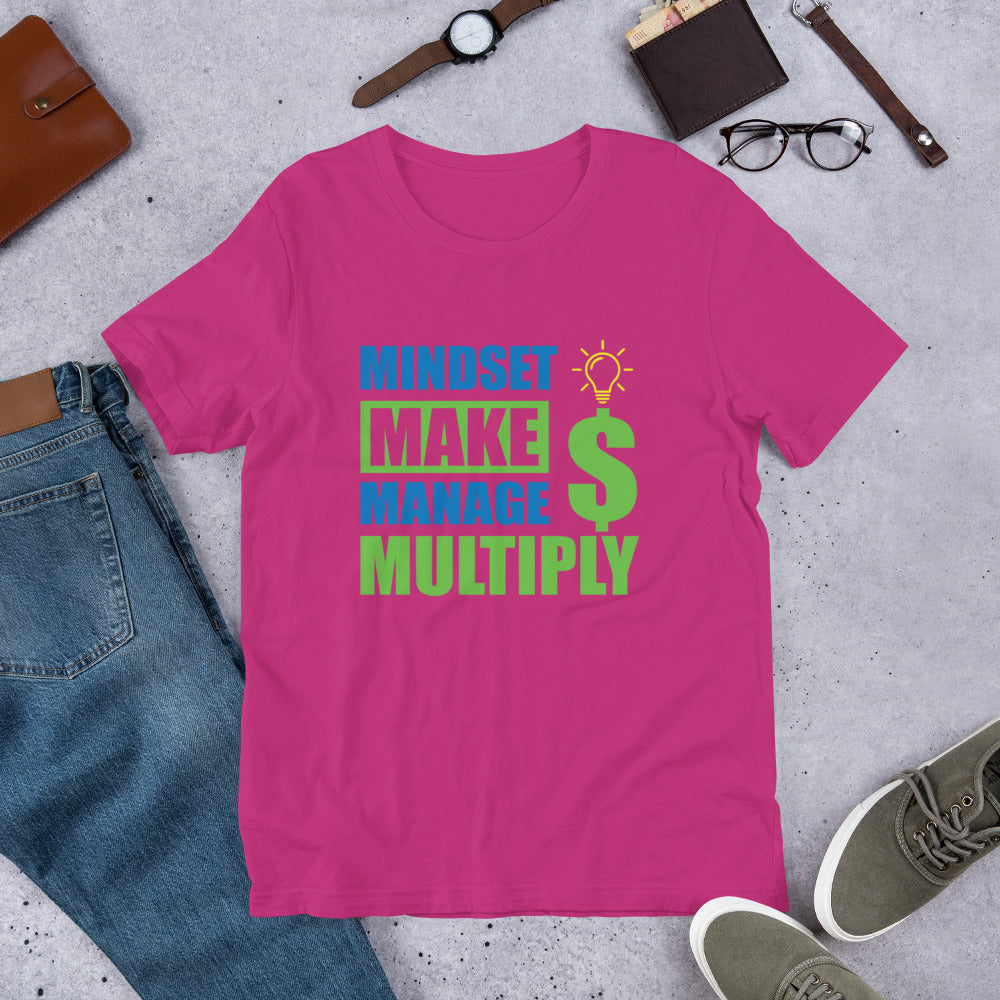 Mindset Make Manage Multiply ($) - T-Shirt