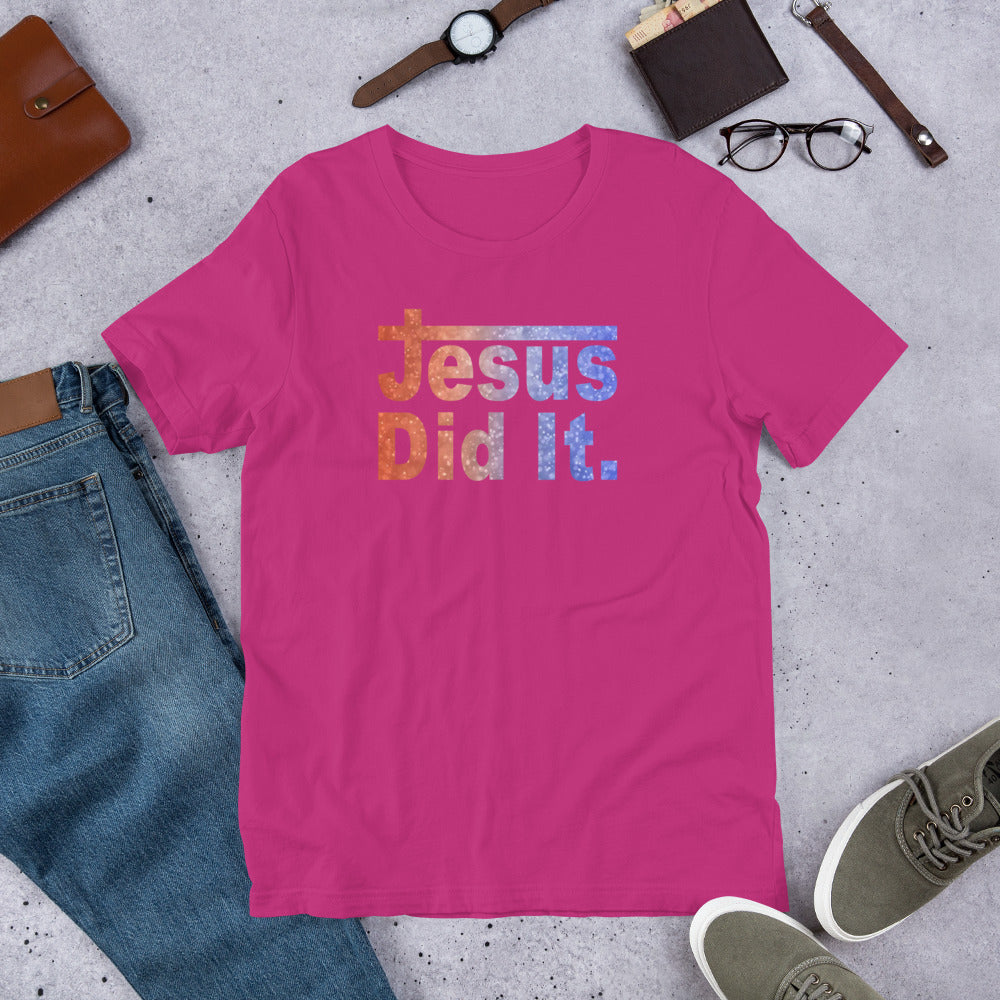 Jesus Did It. - T-Shirt