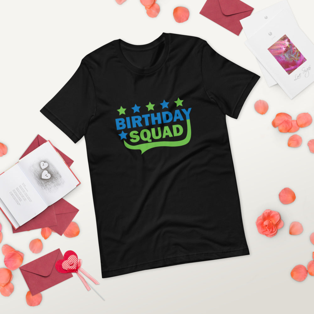 Birthday Squad (blue) - T-Shirt