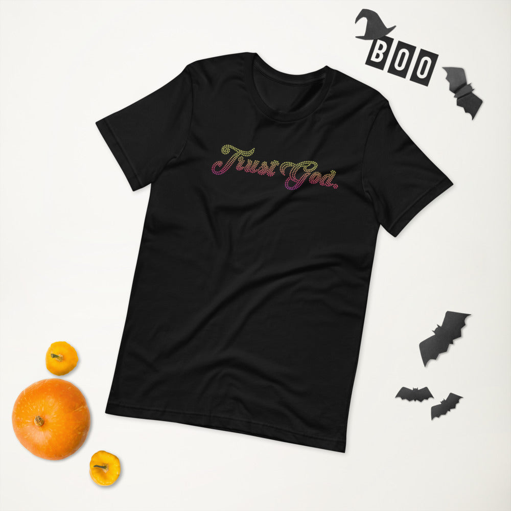 Trust God. (bling) - T-Shirt