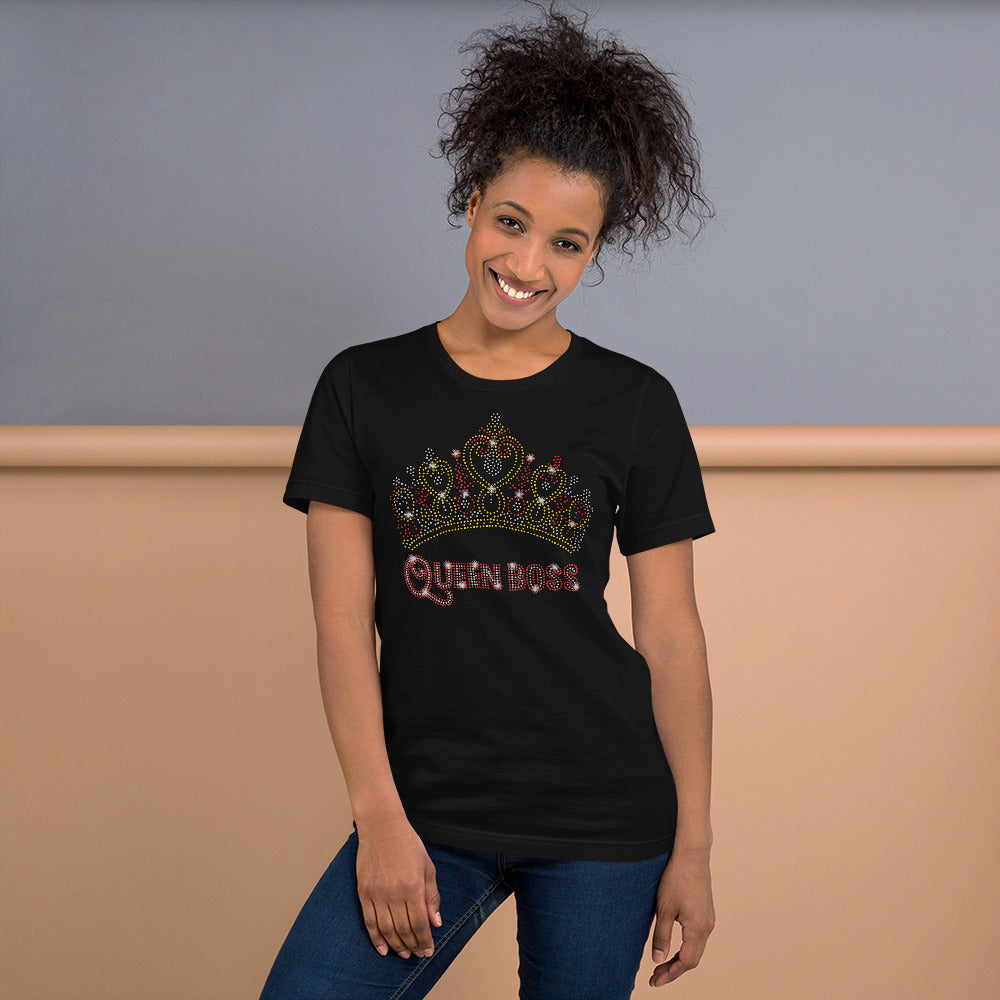 Queen Boss (bling) - T-Shirt