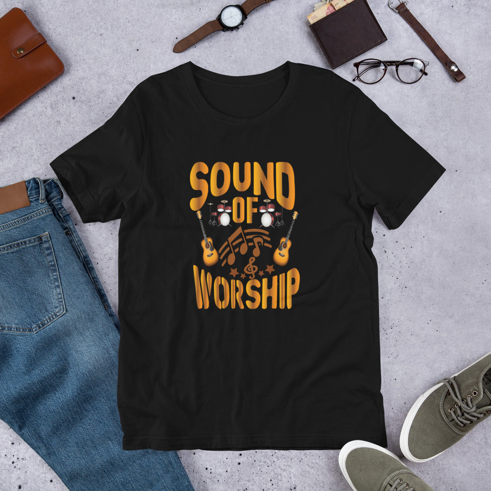 Sound Of Worship (gold) - T-Shirt