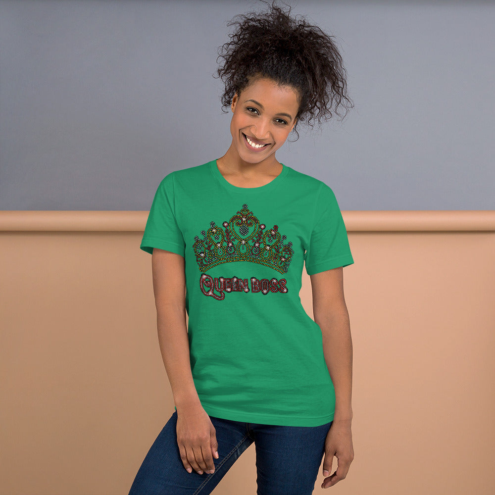 Queen Boss (bling) - T-Shirt