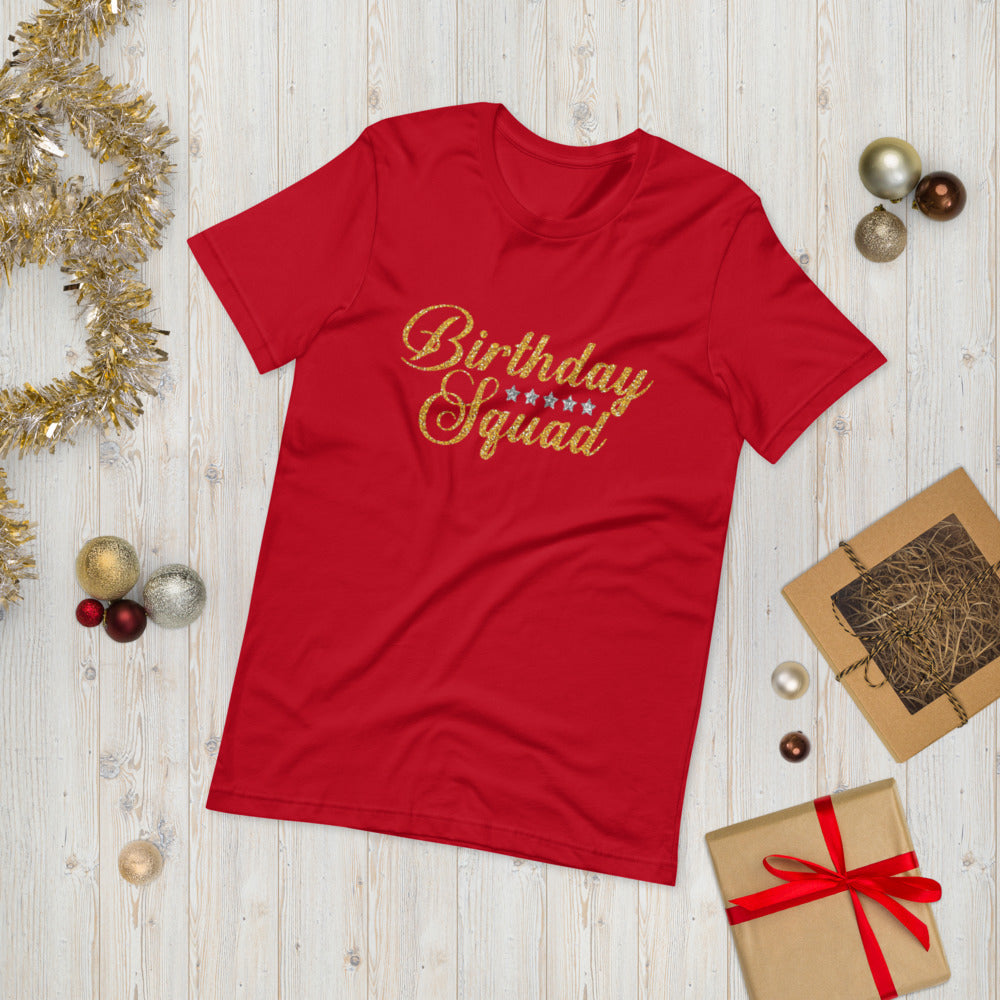 Birthday Squad (gold) - T-Shirt