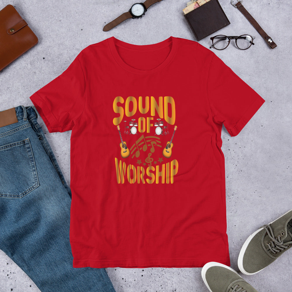 Sound Of Worship (gold) - T-Shirt