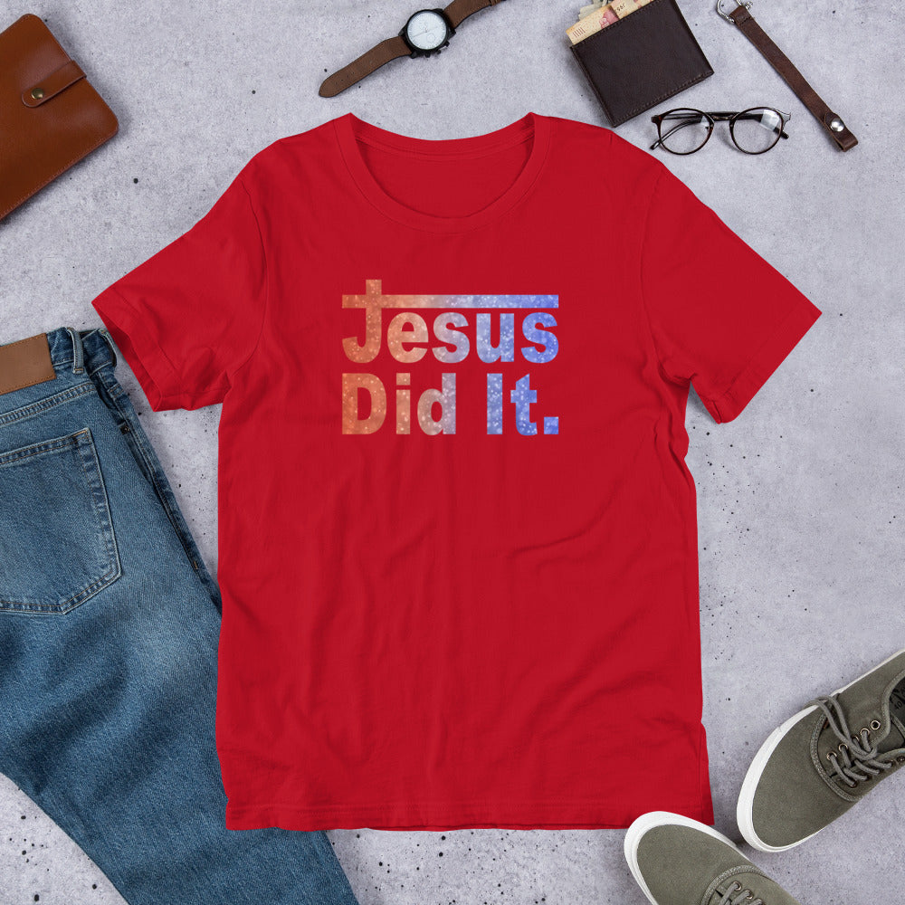 Jesus Did It. - T-Shirt