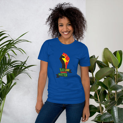 Black Lives Matter (fist) - T-Shirt