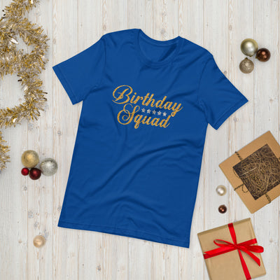 Birthday Squad (gold) - T-Shirt