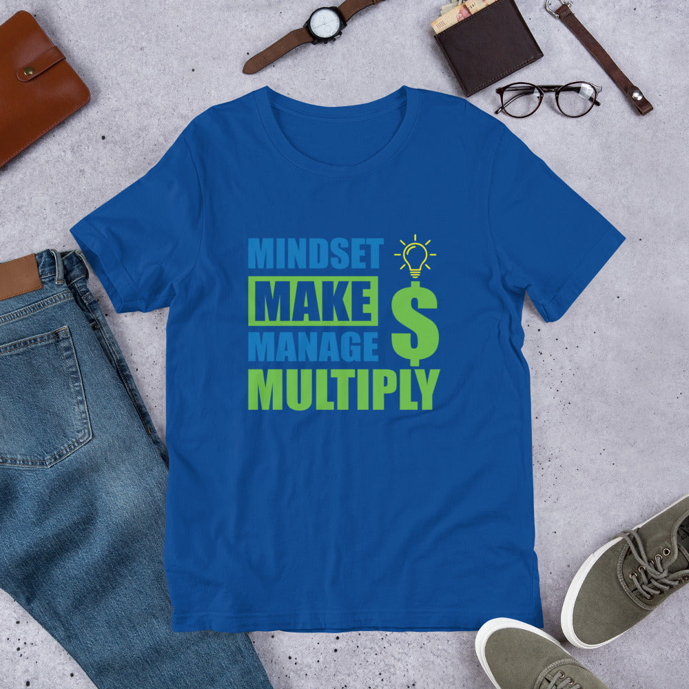 Mindset Make Manage Multiply ($) - T-Shirt