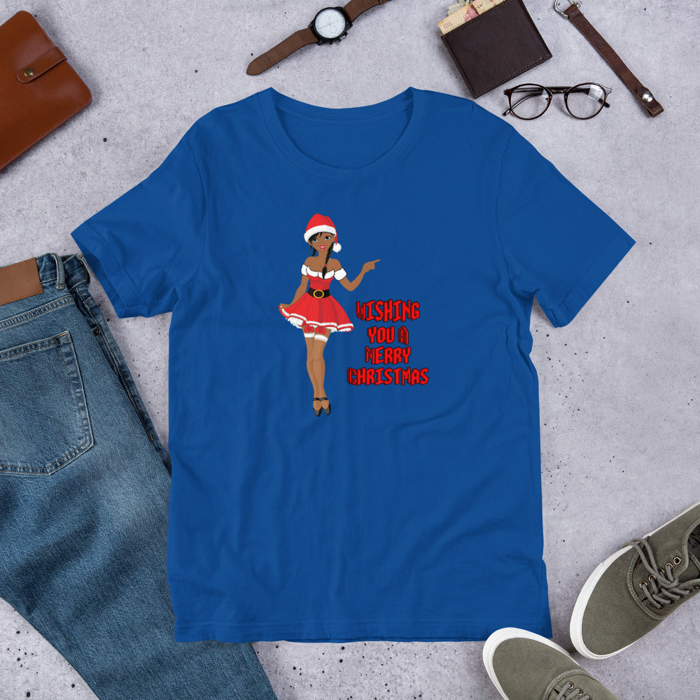 Wishing You A Merry Christmas - T-Shirt