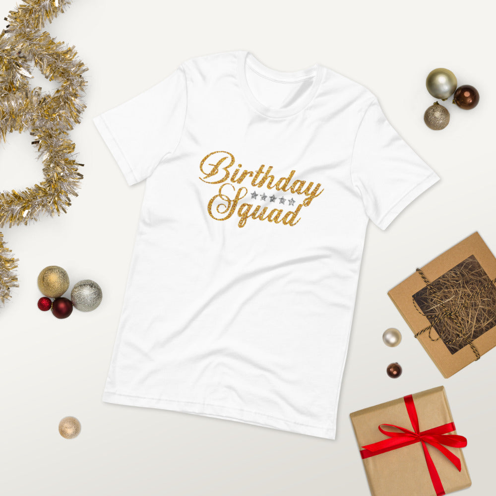 Birthday Squad (gold) - T-Shirt