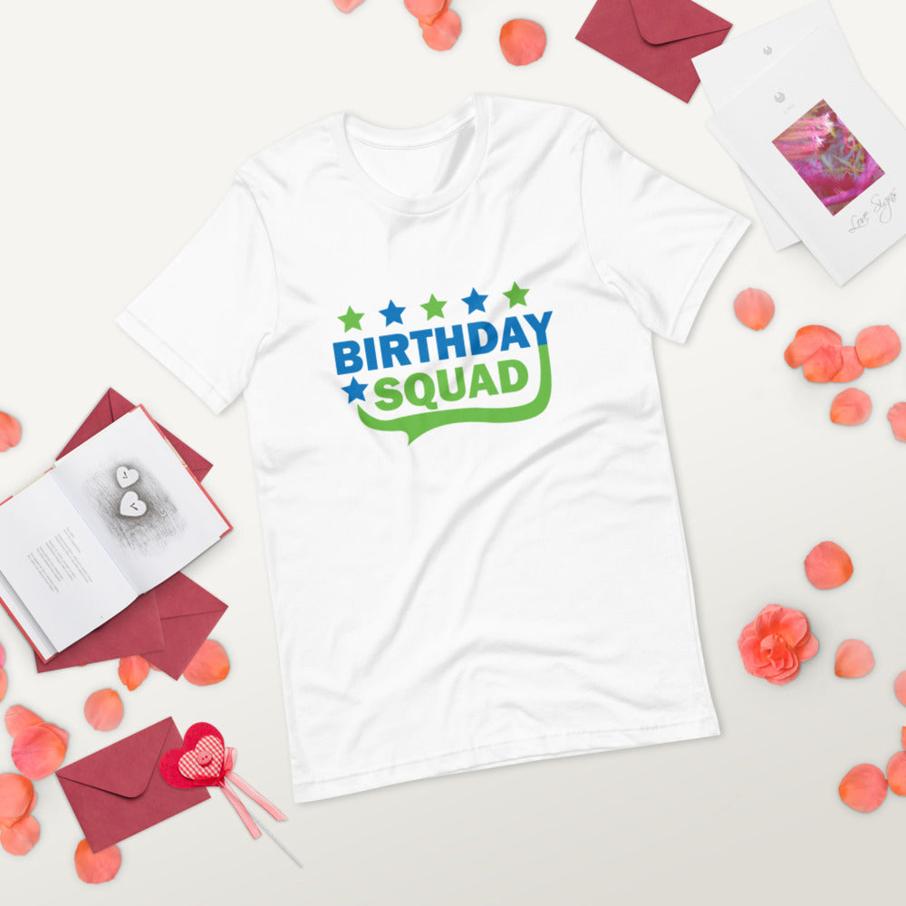 Birthday Squad (blue) - T-Shirt