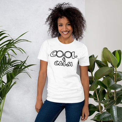 Cool And Calm (White) - T-Shirt