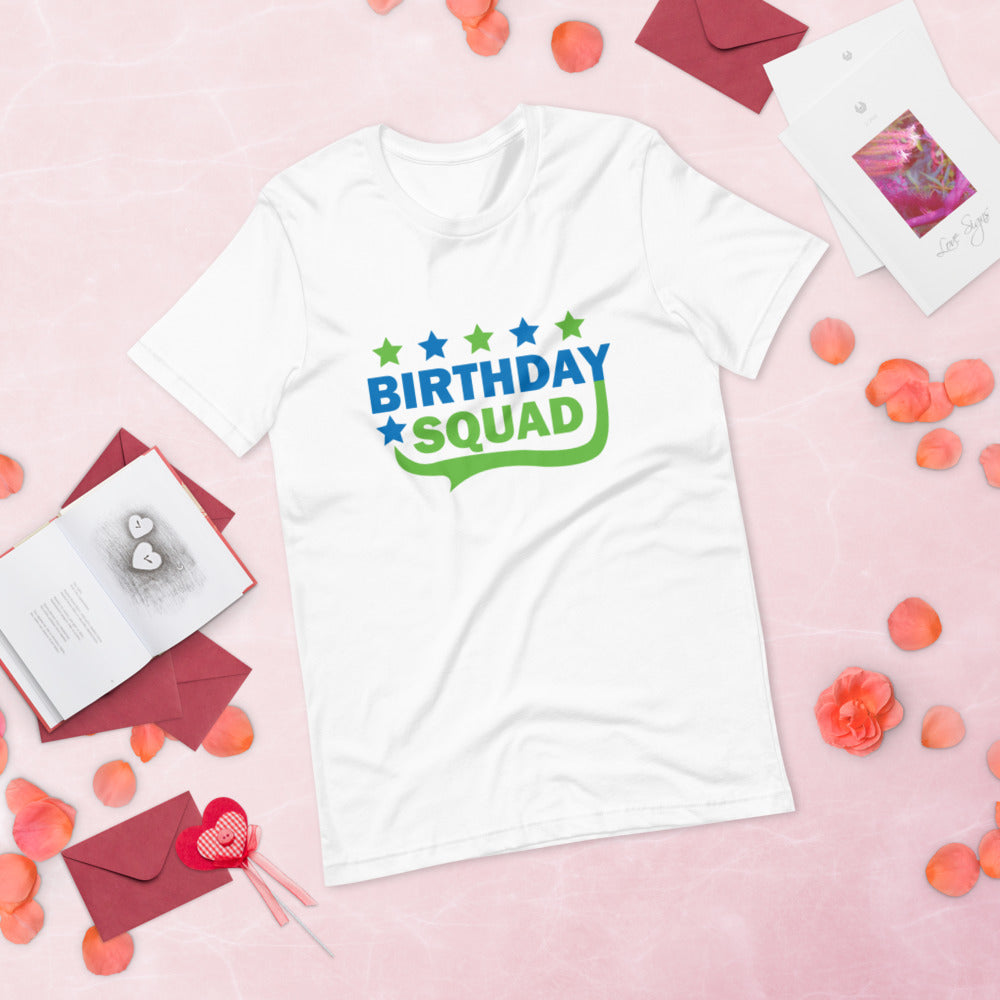 Birthday Squad (blue) - T-Shirt