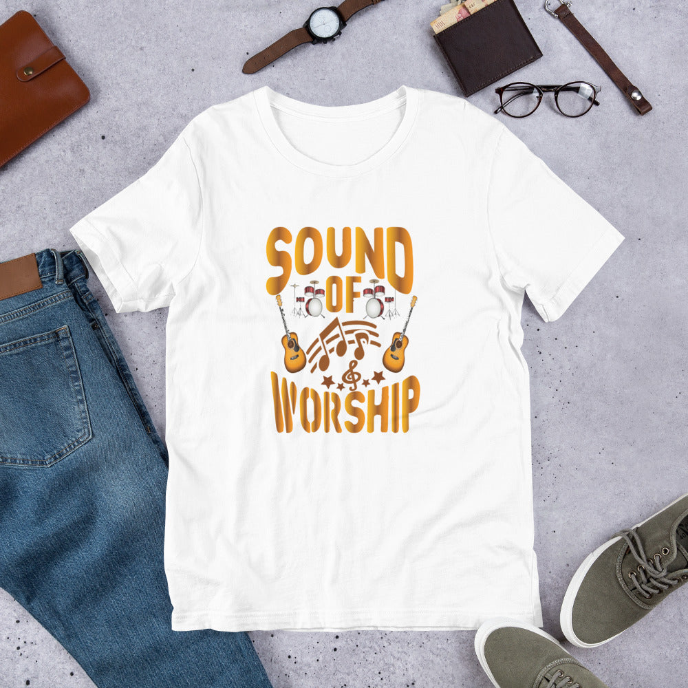 Sound Of Worship (gold) - T-Shirt