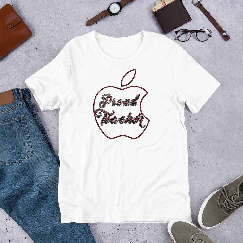 Proud Teacher (bling) - T-Shirt