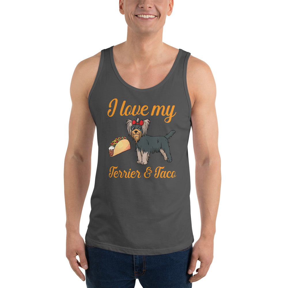 I Love My Terrier & Taco - Tank Top