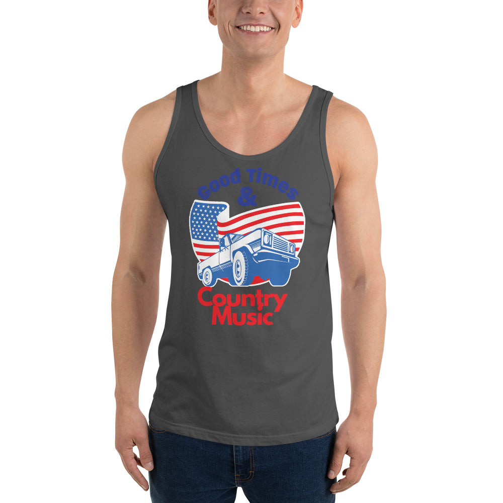 Good Times And Country Music - Tank Top