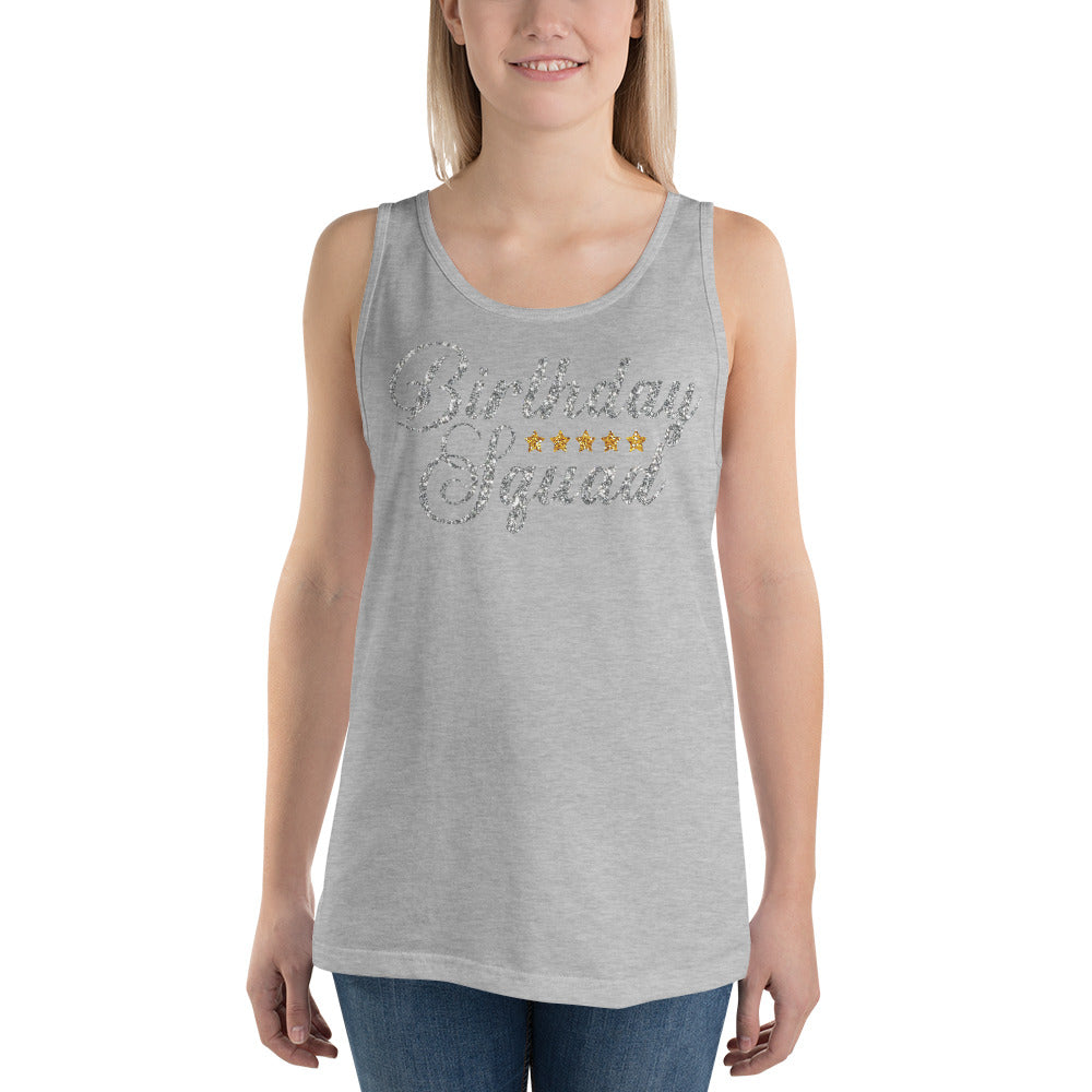 Birthday Squad (silver) - Tank Top