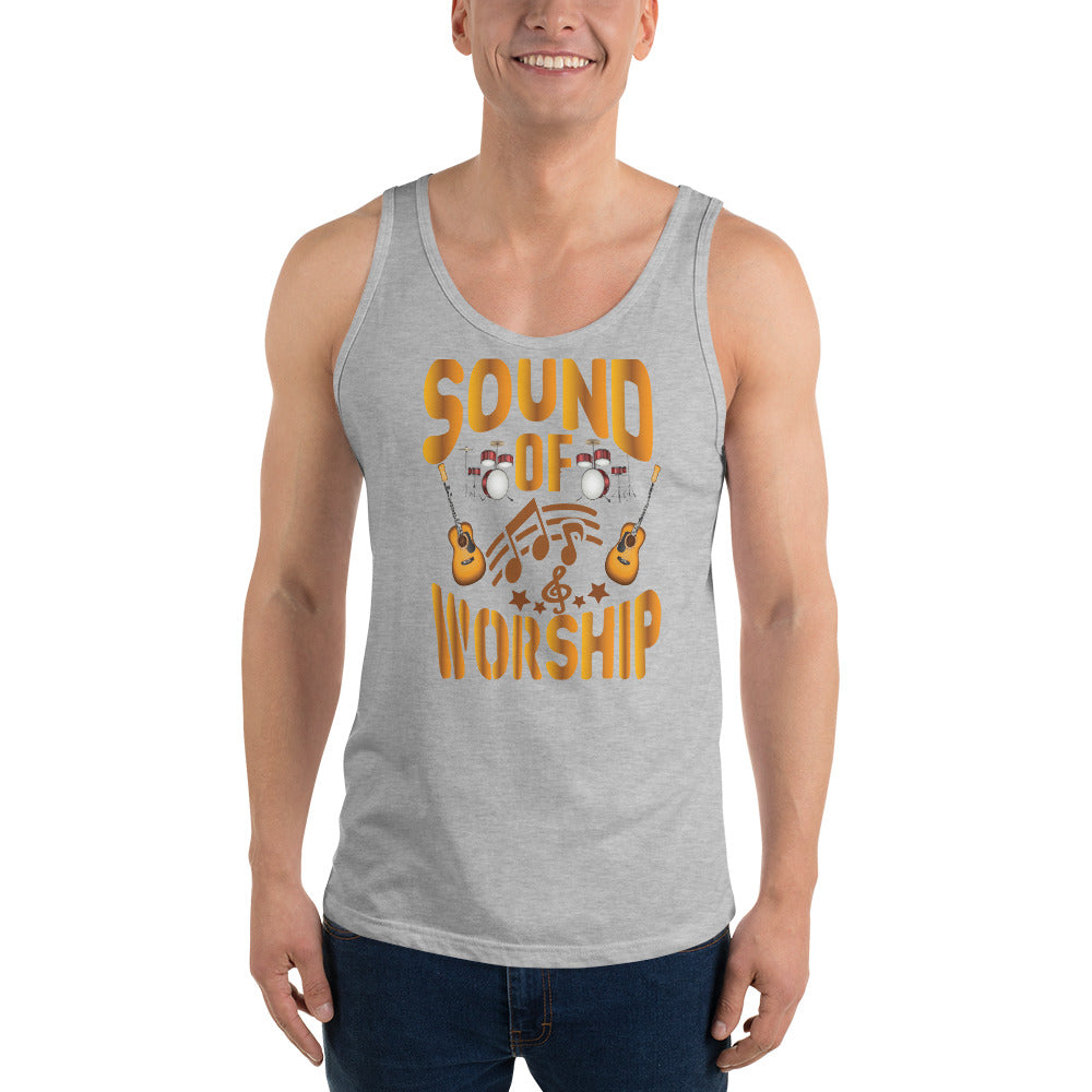 Sound Of Worship (gold) - Tank Top