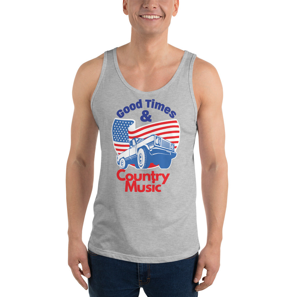 Good Times And Country Music - Tank Top