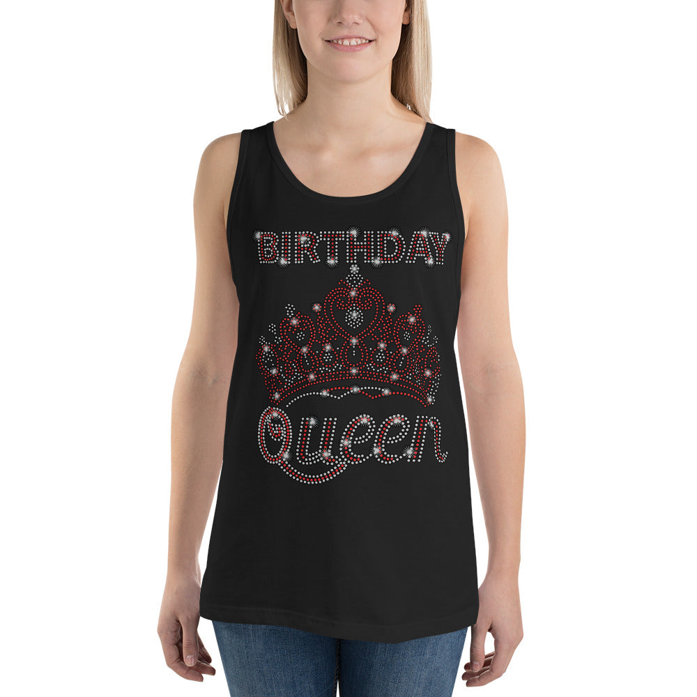 Birthday Queen (bling) - Tank Top