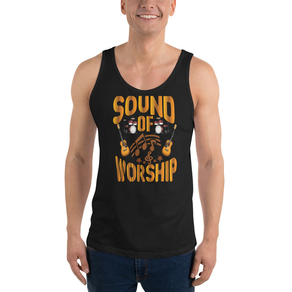 Sound Of Worship (gold) - Tank Top