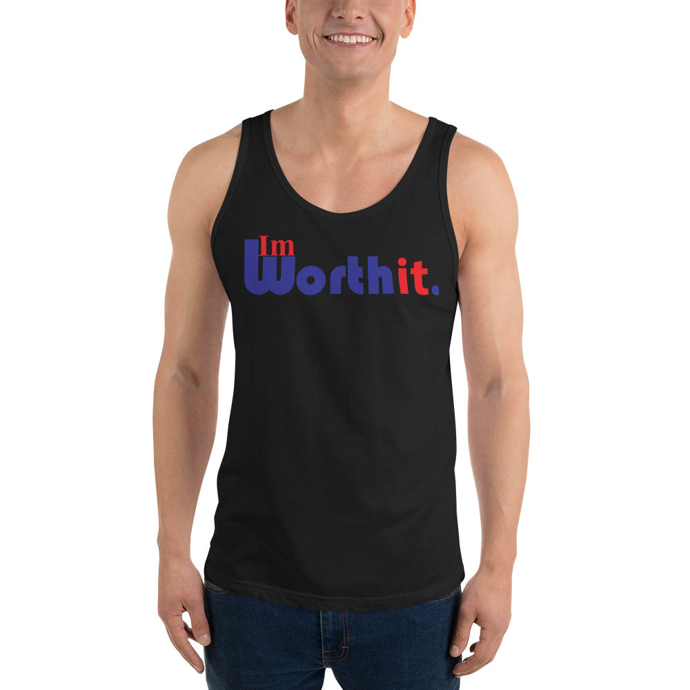 I'm Worth It. (blue) - Tank Top