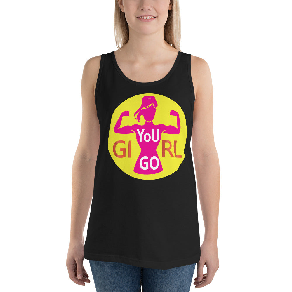 You Go Girl (Pink) - Tank Top